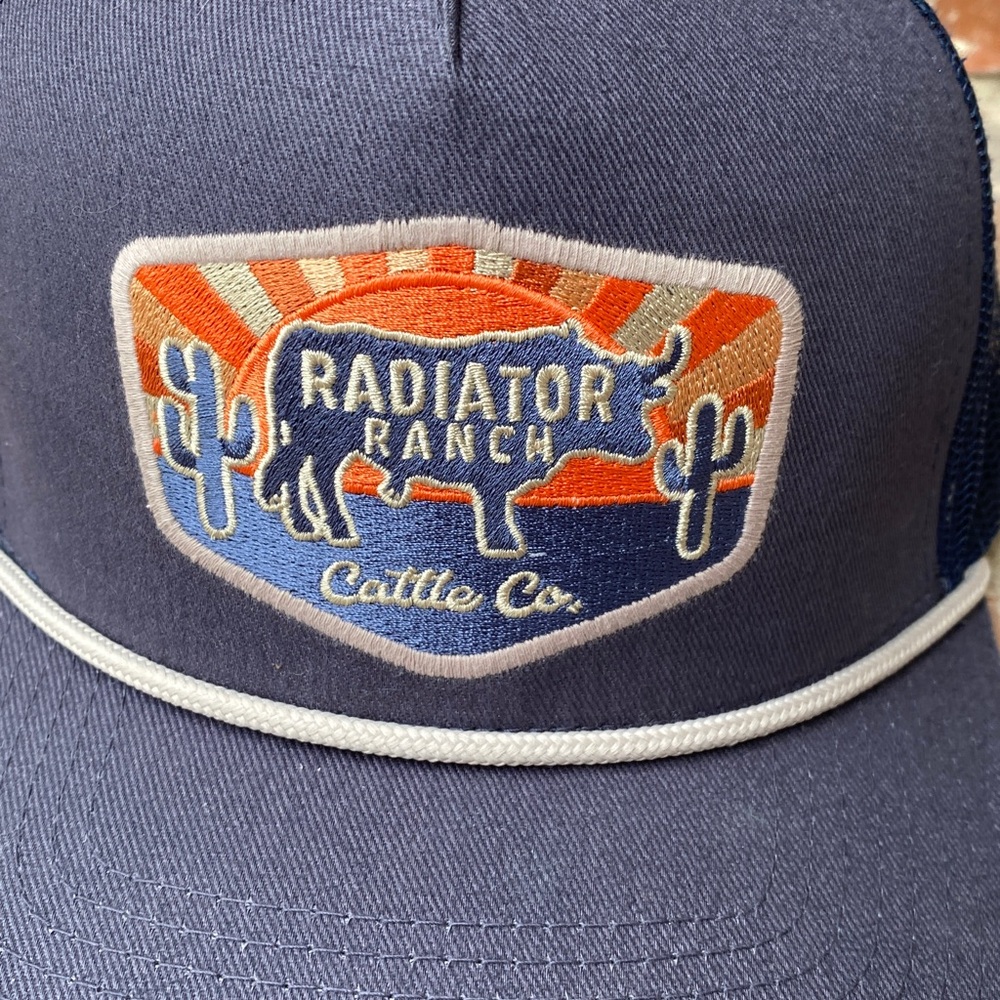 Dale Brisby’s Radiator Ranch Rope Cap in Navy/Gray - Picture 12 of 16